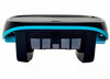 Robot piscina Dolphin Skimmi 300, design nero e blu, adatto per superfici fino a 20 metri.