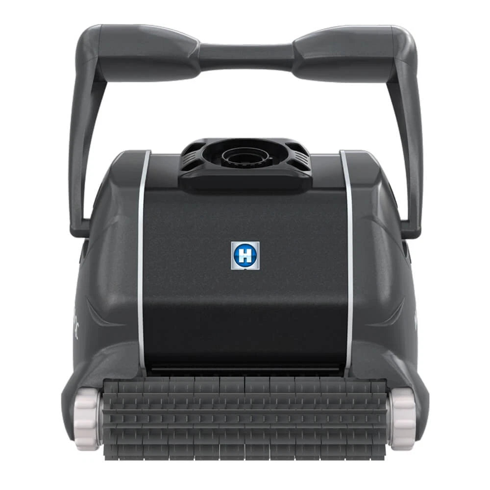Hayward TigerShark XL QC, robot piscina con spazzole PVC, vista frontale.