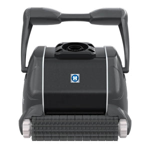 Hayward TigerShark XL QC, robot piscina con spazzole PVC, vista frontale.
