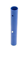 Adattatore blu per asta telescopica, compatibile con Water Tech Poolblaster IVAC 150 e Volt FX2.