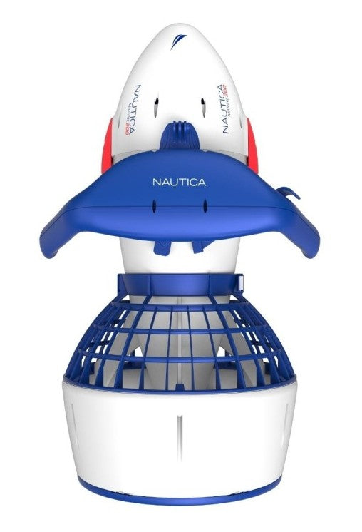 Seascooter Acquascooter Nautica Marine 200 a Batteria - Propulsore Subacqueo - Km/h 3,2 - Profondità Mt 20