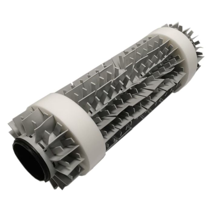 Spazzola PVC lunga con 2 anelli per robot piscina Maytronics Dolphin vari modelli.