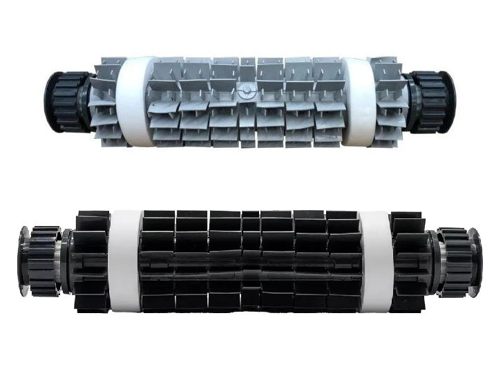 Spazzola PVC Posteriore Lunga con 2 Anelli Wonder Robot Piscina Maytronics Dolphin Poolstyle 30 – 35 – 35i – 40 – 50 / E 30 – E 35 – E 35i – E 40 – E 50 / S200 - S300 / SM 30 – 40 / S1000 - S2000 - S3000 / SX 30 – 35 – 40 / 99955382-ASSY - 99955390-ASSY
