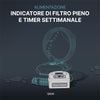 Trasformatore con timer settimanale e spia filtri per robot piscina Maytronics Dolphin, 180W.