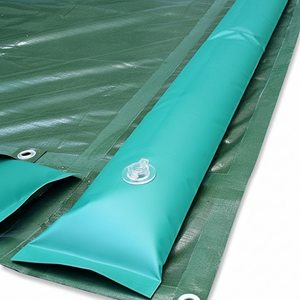 Tubolare Salsicciotto in PVC Rinforzato per Telo di Copertura Invernale per Piscina - MT. 1 da 600 Gr / Mq - Spessore mm. 0,96 - MADE IN ITALY