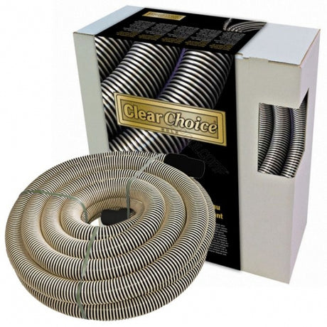 Tubo Spiralato Galleggiante Professionale per Piscina Clear Choice Gold - Lunghezza 9 MT - Diametro mm. 38