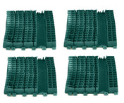 4 Spazzole PVC Corte Verde Combinate per Anelli Wonder per Robot Piscina Maytronics Dolphin  